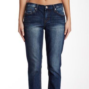 $79 SEVEN7 Women's Girlfriend Jeans Size 8 Blue